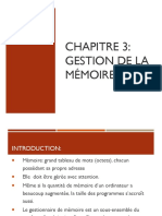 Gestion de La Memoire 