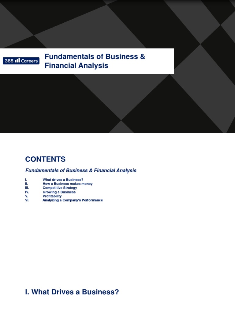 FINANCIAL ANALYSIS FUNDAMENTALS PDF visual data 7