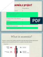 Tests and treatments for anaemia