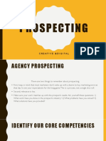 Prospecting Process Steps