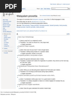 Download Malayalam Proverbs - Wikiquote by Praveen K SN43760249 doc pdf