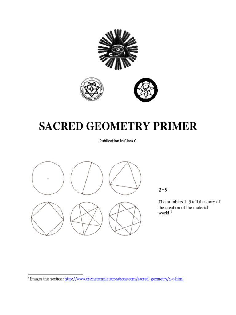 Sacred Geometry: Numbers and Shapes | PDF | Fractal | Dimension