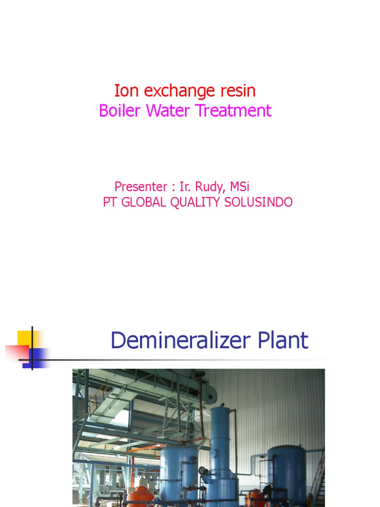 Demin and Boiler Water Treatment PDF