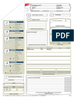 DD Character Sheet 5e Fillable