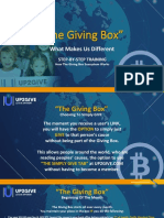 The Giving Box Training