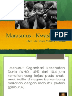 Marasmus & Kwashiorkor