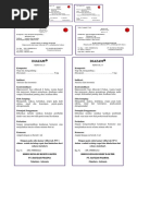 Dosis dan Peringatan Obat Valisanbe | PDF