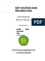 Okupasi Dan Rehabilitasi