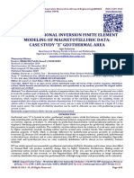 Two-Dimensional Inversion Finite Element Modeling of Magnetotelluric Data: Case Study "Z" Geothermal Area