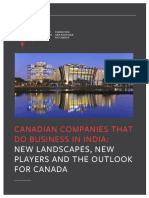 Canadian Companies in India