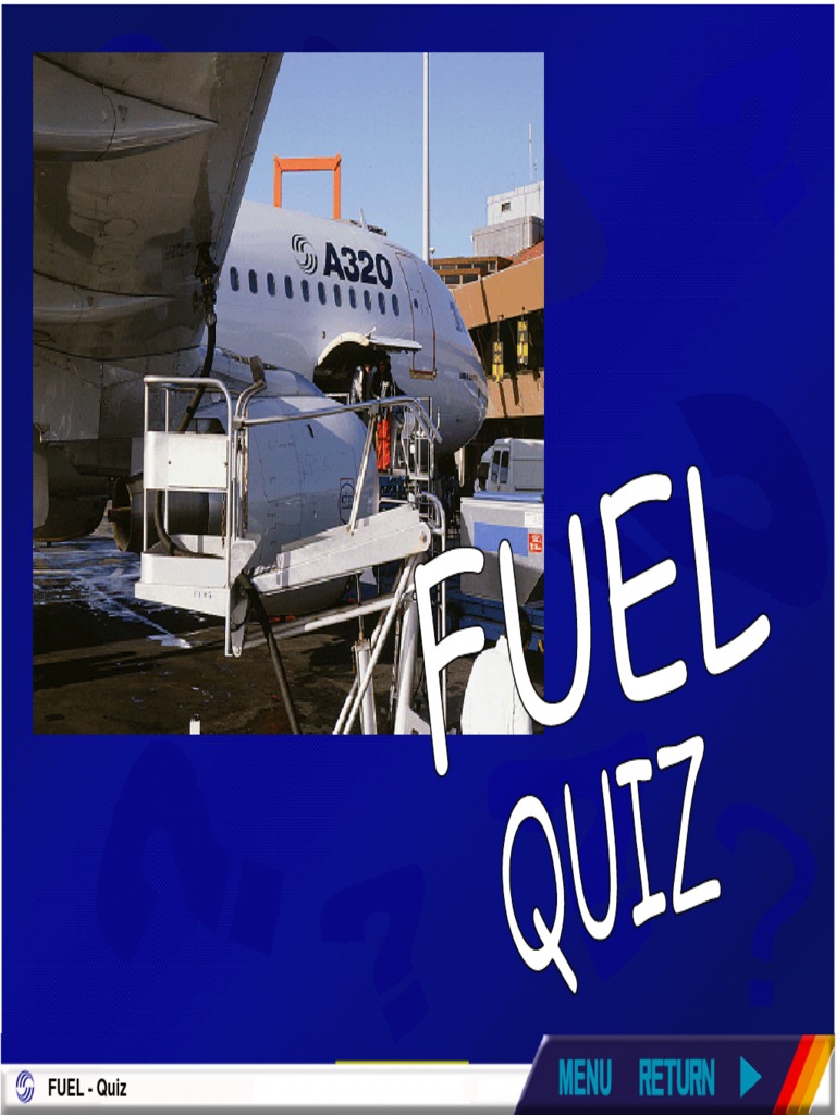 A320 Fuel Quiz PDF Vehicles Manufactured Goods