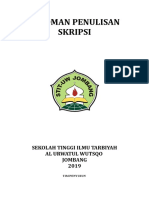 Daftar Isi Pedoman Penulisan Skripsi Jan 19