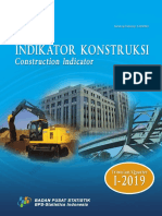 Indikator Konstruksi, Triwulanan I - 2019 PDF