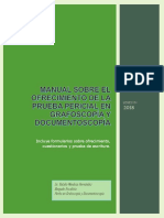 MANUAL PRACTICO DE GRAFOSCOPIA Y  DOCUMENTOSCOPIA