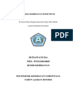 Askeb Komunitas Setiawati Isa 2b Diii Kebidanan