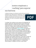 Los Autónomos Empiezan A Utilizar Coaching