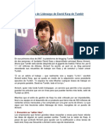 3 Lecciones de Liderazgo de David Karp de Tumblr