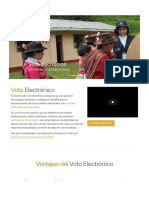 Voto Electrónico Peru