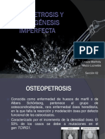 Osteopetrosis y Osteogénesis Imperfecta