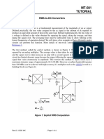 RMS To DC Converters MT 081