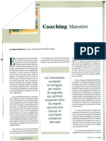 Coaching Maestro Mandos Intermedios Desempeño Éxito Psicosociologia