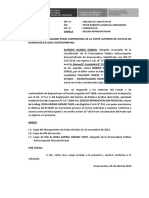 Delega representación procesal en caso de colusión simple