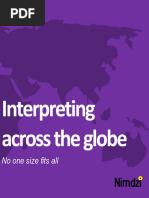 Nimdzi Insights Interpreting Across The Globe