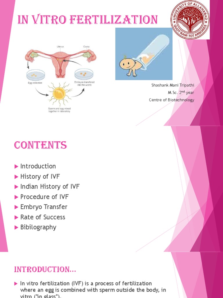 Overview of In Vitro Fertilization | PDF | In Vitro Fertilisation | Ovary