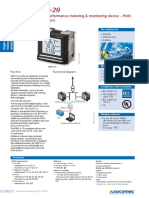 Medidor Digital de Potencia Socomec, LCD