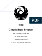 Genesis Brass Book 2020