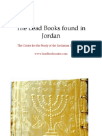 Lead Tablets of Jordan