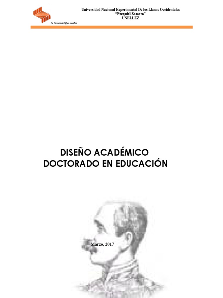 Doctorado en Educación UNELLEZ | PDF | Plan de estudios | Doctorado