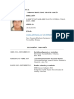 Modelo de CV