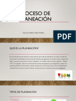 Proceso de Planeación SLIDES