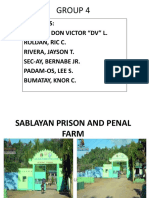 Sablayan Prison and Penal Farm Report