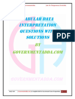 GovernmentAdda's Guide to Tabular Data Interpretation (38