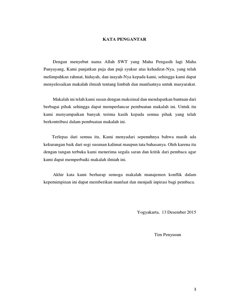 306250190 Manajemen Konflik Dalam Kepemimpinan Docx