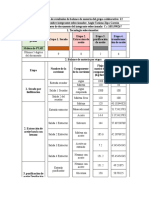 Tabla de Calculos Evalucion POA