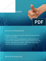 Lenguajes y Automatas 2 Optimizacion PDF