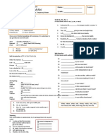 English Test 1 TP 2019 2020