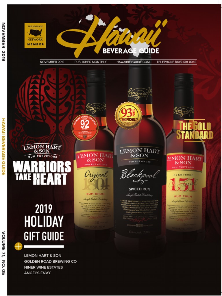2019-11 Hawaii Beverage Guide Digital Edition | PDF | Bourbon Whiskey |  Barrel