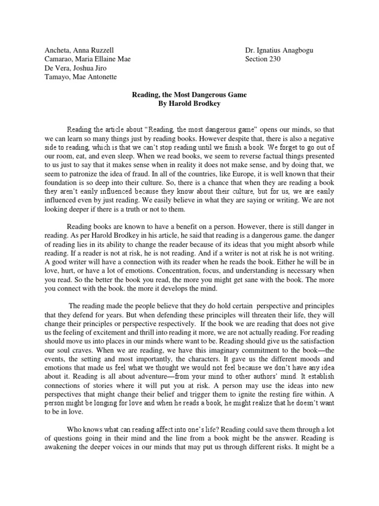 Reflection RMDG | PDF | Mind | Metaphysics Of Mind