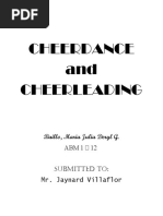 Basic Cheer Motions Guide | PDF | Self-Improvement | Lifestyle