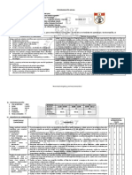 Programa Curricular Anual de Segundo Grado