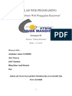 Makalah Web Programming Kelompok