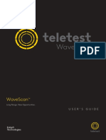 Teletest WaveScan Software Introduction PDF