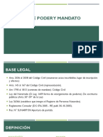 Registro de Poder y Mandato