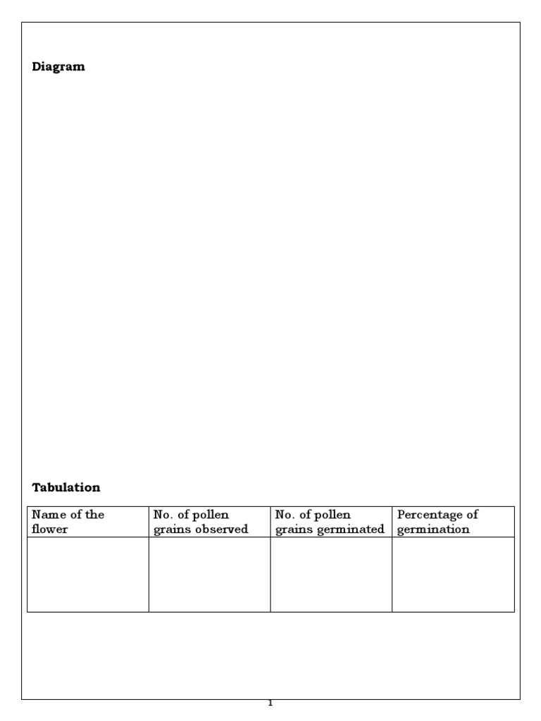 Biology Record Notes For XII PDF Meiosis Biology