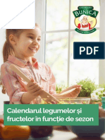 Calendarul Fructrlor Si Legumelor de Sezon