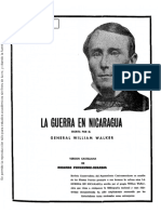 La Guerra en Nicaragua - William Walker PDF